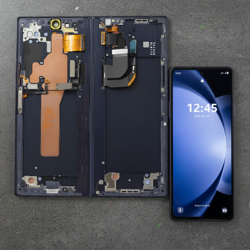 Pantalla Compatible Samsung Z Fold 6 Marco Premium Negro